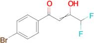1-(4-Bromo-phenyl)-4,4-difluorobutane-1,3-dione
