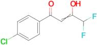 1-(4-Chlorophenyl)-4,4-difluorobutane-1,3-dione