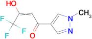 4,4,4-Trifluoro-1-(1-methyl-1H-pyrazol-4-yl)-butane-1,3-dione