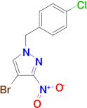 4-Bromo-1-(4-chlorobenzyl)-3-nitro-1H-pyrazole