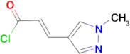 3-(1-Methyl-1H-pyrazol-4-yl)acryloyl chloride