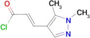 3-(1,5-Dimethyl-1H-pyrazol-4-yl)-acryloylchloride