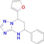 7-Furan-2-yl-5-phenyl-4,5,6,7-tetrahydro-[1,2,4]triazolo[1,5-a]pyrimidine