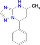 5-Methyl-7-phenyl-4,5,6,7-tetrahydro-[1,2,4]triazolo[1,5-a]pyrimidine