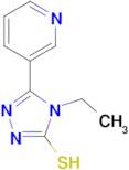 4-Ethyl-5-pyridin-3-yl-4H-[1,2,4]triazole-3-thiol