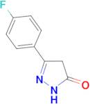 5-(4-Fluoro-phenyl)-2,4-dihydro-pyrazol-3-one