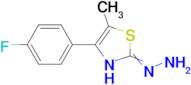 [4-(4-Fluoro-phenyl)-5-methyl-thiazol-2-yl]-hydrazine