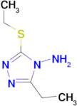 3-Ethyl-5-ethylsulfanyl-[1,2,4]triazol-4-ylamine
