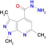 1,3,6-Trimethyl-1H-pyrazolo[3,4-b]pyridine-4-carboxylic acid hydrazide