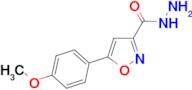 5-(4-Methoxy-phenyl)-isoxazole-3-carboxylic acidhydrazide