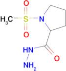 1-Methanesulfonyl-pyrrolidine-2-carboxylic acid hydrazide