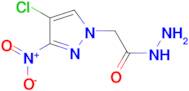 (4-Chloro-3-nitro-pyrazol-1-yl)-acetic acid hydrazide