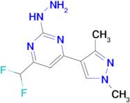 [4-Difluoromethyl-6-(1,3-dimethyl-1 H -pyrazol-4-yl)-pyrimidin-2-yl]-hydrazine
