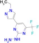 [4-(1-Ethyl-1 H -pyrazol-4-yl)-6-trifluoromethyl-pyrimidin-2-yl]-hydrazine