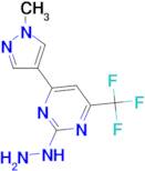 [4-(1-Methyl-1 H -pyrazol-4-yl)-6-trifluoromethyl-pyrimidin-2-yl]-hydrazine