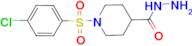 1-(4-Chloro-benzenesulfonyl)-piperidine-4-carboxylic acid hydrazide