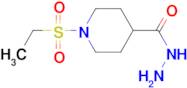 1-Ethanesulfonyl-piperidine-4-carboxylic acid hydrazide