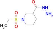 1-Ethanesulfonyl-piperidine-3-carboxylic acid hydrazide