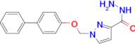 1-(Biphenyl-4-yloxymethyl)-1 H -pyrazole-3-carboxylic acid hydrazide
