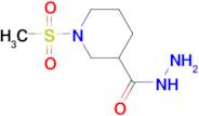 1-Methanesulfonyl-piperidine-3-carboxylic acid hydrazide