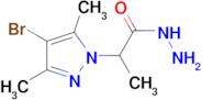 2-(4-Bromo-3,5-dimethyl-pyrazol-1-yl)-propionic acid hydrazide