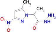 2-(5-Methyl-3-nitro-pyrazol-1-yl)-propionic acid hydrazide
