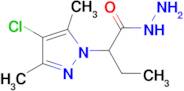 2-(4-Chloro-3,5-dimethyl-pyrazol-1-yl)-butyric acid hydrazide