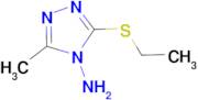 3-Ethylsulfanyl-5-methyl-[1,2,4]triazol-4-ylamine