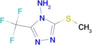 3-Methylsulfanyl-5-trifluoromethyl-[1,2,4]triazol-4-ylamine