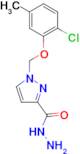 1-(2-Chloro-5-methyl-phenoxymethyl)-1 H -pyrazole-3-carboxylic acid hydrazide