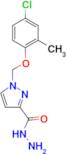 1-(4-Chloro-2-methyl-phenoxymethyl)-1 H -pyrazole-3-carboxylic acid hydrazide