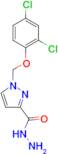 1-(2,4-Dichloro-phenoxymethyl)-1 H -pyrazole-3-carboxylic acid hydrazide