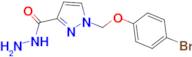 1-(4-Bromo-phenoxymethyl)-1 H -pyrazole-3-carboxylic acid hydrazide