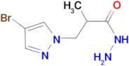 3-(4-Bromo-pyrazol-1-yl)-2-methyl-propionic acid hydrazide