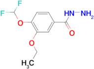 4-Difluoromethoxy-3-ethoxy-benzoic acid hydrazide