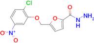 5-(2-Chloro-5-nitro-phenoxymethyl)-furan-2-carboxylic acid hydrazide