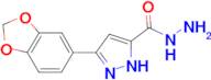 5-Benzo[1,3]dioxol-5-yl-1 H -pyrazole-3-carboxylic acid hydrazide