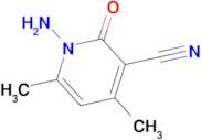 1-Amino-4,6-dimethyl-2-oxo-1,2-dihydro-pyridine-3-carbonitrile