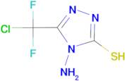 4-Amino-5-(chloro-difluoro-methyl)-4 H -[1,2,4]triazole-3-thiol