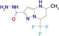 5-Methyl-7-trifluoromethyl-4,5,6,7-tetrahydro-pyrazolo[1,5- a ]pyrimidine-2-carboxylic acid hydr...