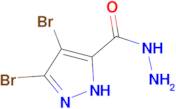 4,5-Dibromo-2 H -pyrazole-3-carboxylic acid hydrazide
