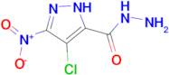 4-Chloro-5-nitro-1 H -pyrazole-3-carboxylic acid hydrazide