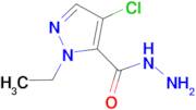 4-Chloro-2-ethyl-2 H -pyrazole-3-carboxylic acid hydrazide