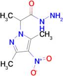 2-(3,5-Dimethyl-4-nitro-1H-pyrazol-1-yl)propionohydrazide