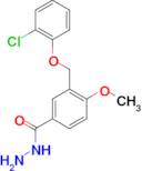 3-[(2-Chlorophenoxy)methyl]-4-methoxybenzohydrazide