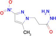3-(5-Methyl-3-nitro-1H-pyrazol-1-yl)propionohydrazide