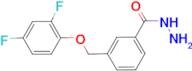 3-[(2,4-Difluorophenoxy)methyl]benzohydrazide