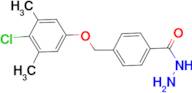 4-[(4-Chloro-3,5-dimethylphenoxy)methyl]benzohydrazide