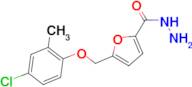 5-(4-Chloro-2-methylphenoxymethyl)furan-2-carbohydrazide