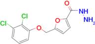 5-[(2,3-Dichlorophenoxy)methyl]furan-2-carbohydrazide